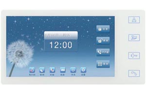7寸室內(nèi)可視呼叫對講分機（F19C7B）